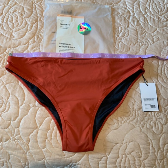 NWT KNIX Period Swim Bottom SPF50+  Size Large  Lava color - Picture 2 of 6